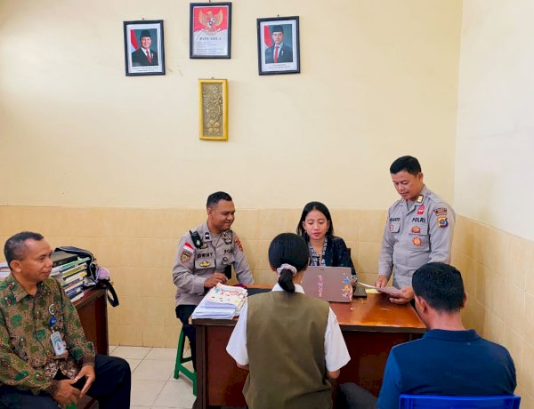 Cetak Generasi Unggul, Polres Sikka Gencarkan Sosialisasi dan Pendampingan Pendaftaran SMA Kemala Taruna Bhayangkara