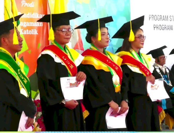 Di Balik Sukacita Wisuda 357 Mahasiswa IFTK Ledalero, Polres Sikka dan Polsek Nita Waspadai Potensi Gangguan Kamtibmas