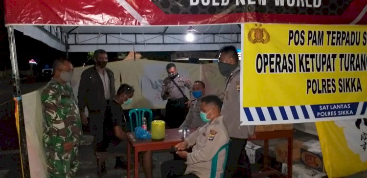 Pastikan Tempat Karantina Dan Isolasi Covid-19 Aman, Polres Sikka Terus Lakukan Pengamanan