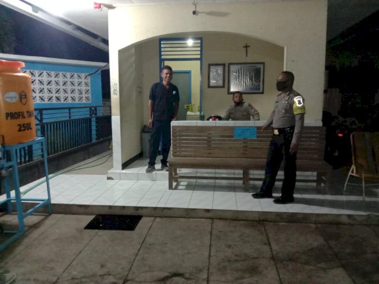 Langkah Preventif Bhabinkamtibmas bersama Piket Jaga Melaksanakan Patroli Dialogis