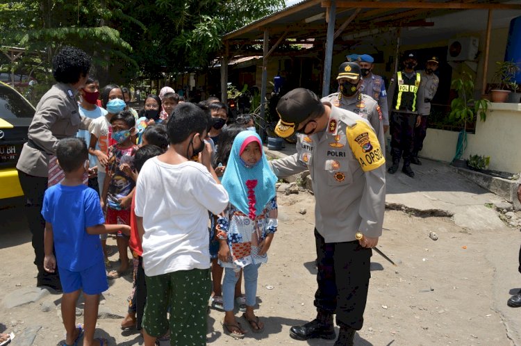 Kapolda NTT Cek Kebersihan Asrama Polres Sikka