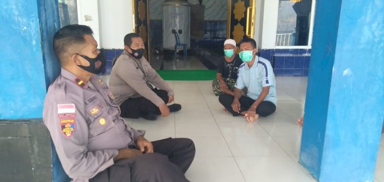 Wakapolsek Kewapante Lakukan Silahturahmi Dengan Imam Masjid : Mari Kita Bersinergi Menjaga Sikka Dari Radikalisme