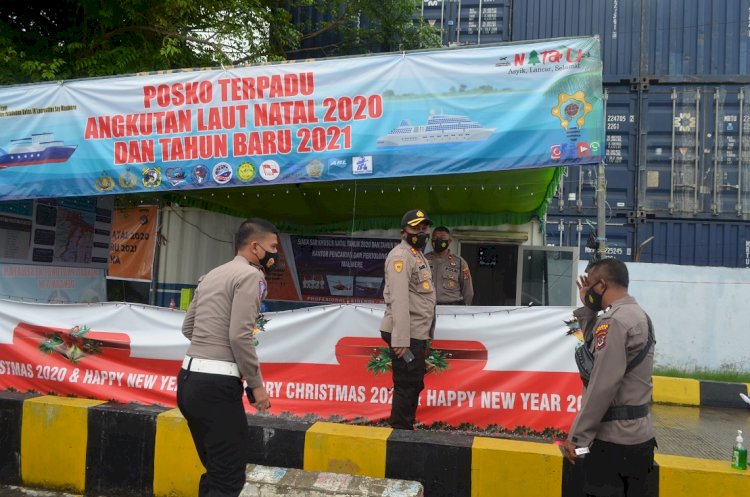 Pastikan Kesiapsiagaan Petugas, Kapolres Lakukan Pengecekan Pos Pengamanan dan Pos Pelayanan Ops Lilin Turangga 2020