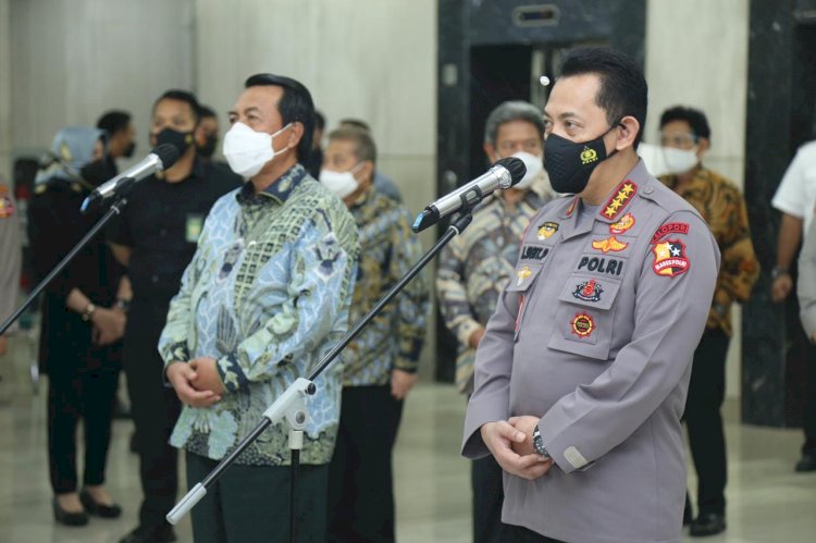 Silaturahmi Ke Mahkamah Agung, Kapolri Bahas Tilang Elektronik