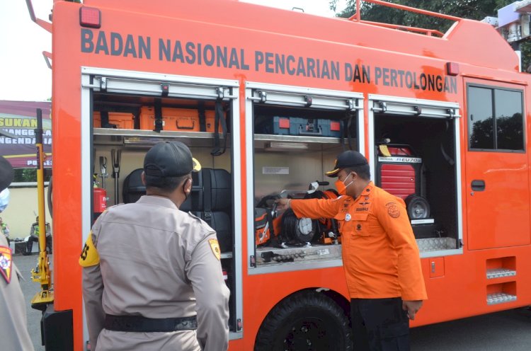 Kapolres Pimpin Apel Gelar Pasukan Kesiapan Penanggulangan Bencana Alam Dan Pengendalian Karhutla