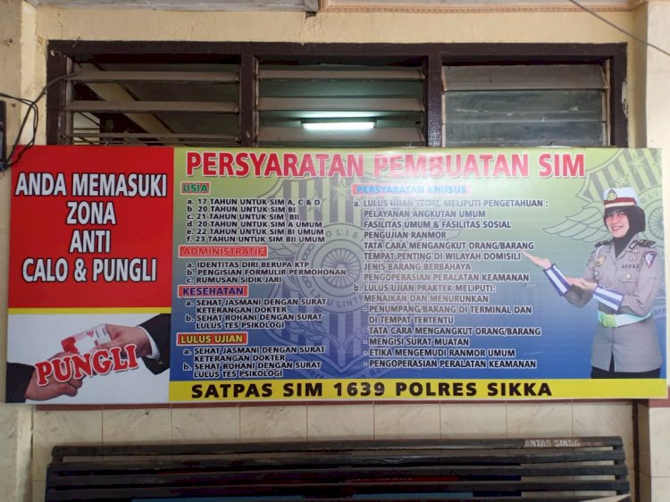 Persyaratan Pembuatan SIM, ANTI CALON & PUNGLI !!!