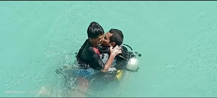 Aksi Heroik Anggota Ditpolair Polda NTT Selamatkan Bocah Tenggelam di Sungai Beleno Kupang