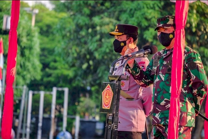 Di Pekalongan, Panglima TNI-Kapolri Minta Perkuat PPKM Mikro dan Tingkatkan 5M serta 3T