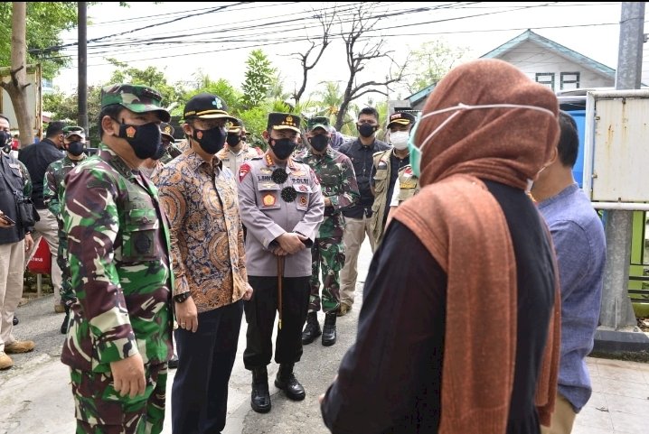 Tinjau PPKM Mikro di Bekasi, Kapolri Minta Perkuat Tracing Testing dan Tes PCR Dipercepat 1 Hari