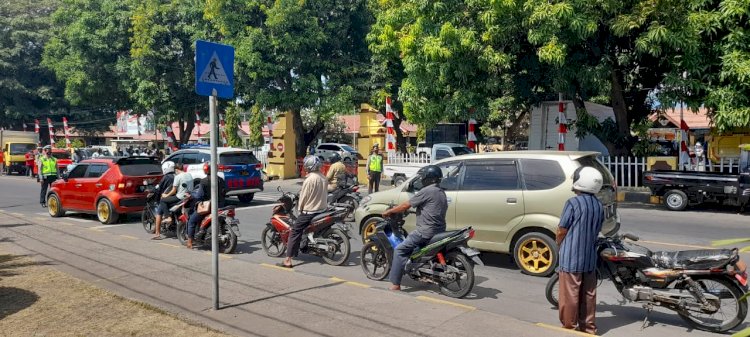 Polres Sikka Dukung Gerakan Mengheningkan Cipta Serentak