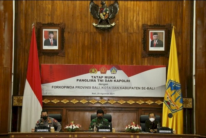 Kapolri Minta Strategi Pengendalian Covid-19 di Bali Diperkuat Agar Ekonomi Terus Tumbuh