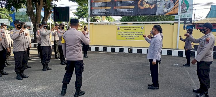 Polres Sikka Gelar Latpraops Bina Waspada Ranakah 2021