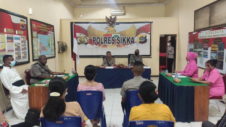 Wakapolres Sikka Pimpin Sidang BP4-R