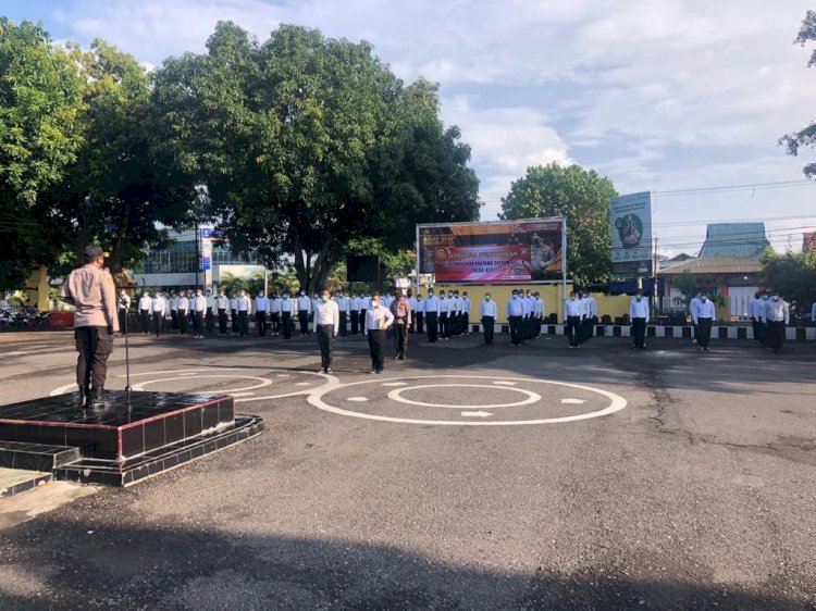 Kapolres Sikka pimpin Upacara Pembukaan Pelatihan Satpam Gada Pratama