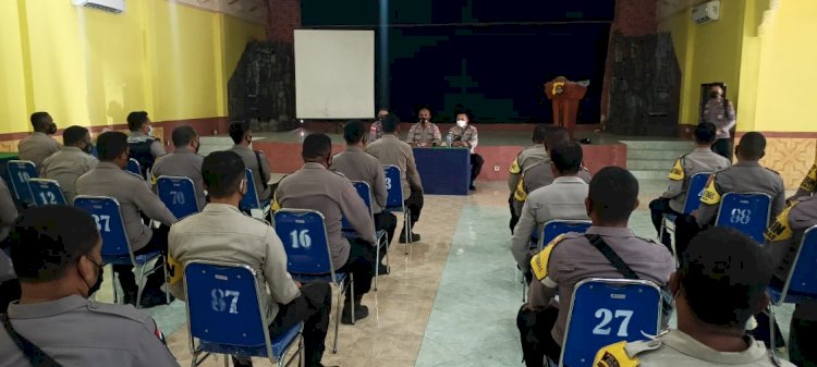 Tim Supervisi Direktorat Binmas Polda NTT, Kunjungi Polres Sikka