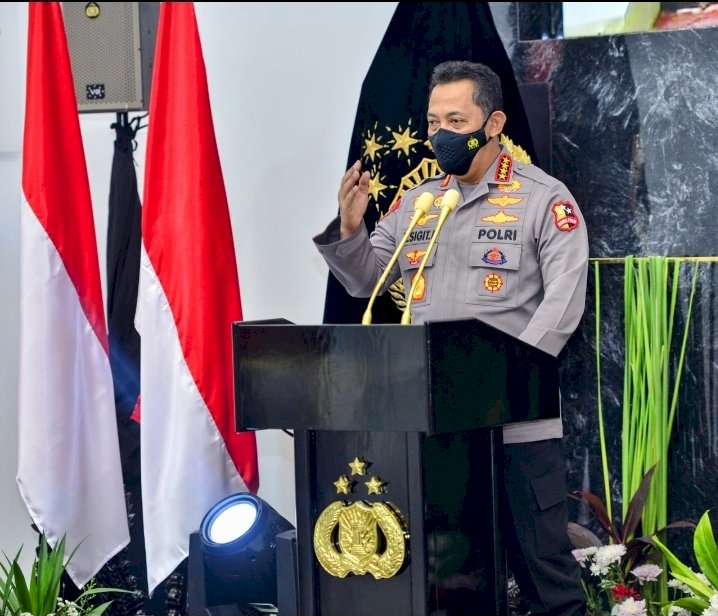 Kapolri Wujudkan Mimpi Teuku Tegar Atlet Peraih Emas PON Jadi Polisi