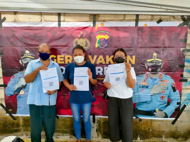 Antisipasi Varian Covid-19 Omicron, Polres Sikka Terus Dorong Vaksinasi dan Perketat Prokes