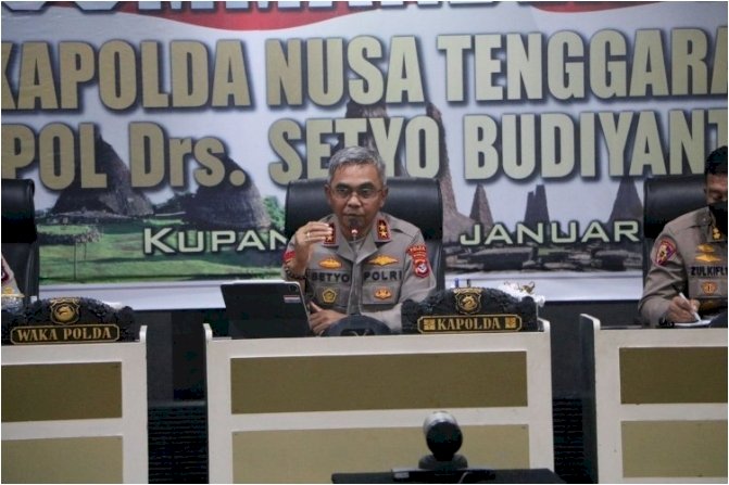 Sebelas Poin Direktif Kapolda NTT Yang Harus Dipedomani Jajaran