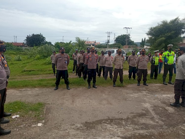 Polres Sikka Berikan Pengamanan Maksimal Dari Awal Hingga Final Turnamen Askab PSSI Sikka Cup 1