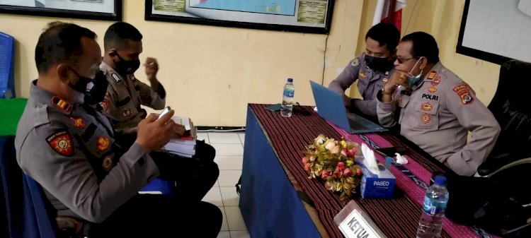 Jelang Sertijab Kapolres Sikka, Itwasda Polda NTT laksanakan verifikasi