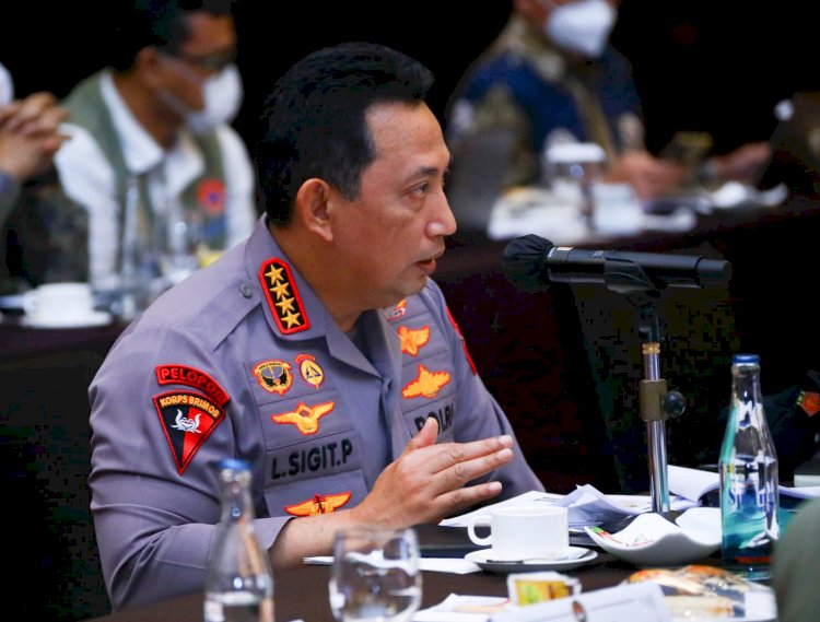 Sukseskan GPDRR, Kapolri Siapkan Skenario Pengamanan Hingga Genjot Vaksin Booster di Bali