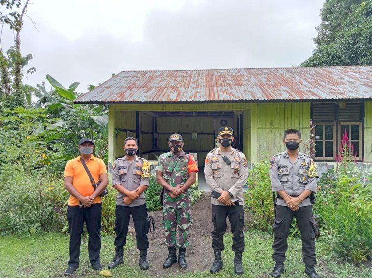 Kapolres Sikka Cek Kesiapan Mako dan Personil Polsek Nelle dan Pospol Koting