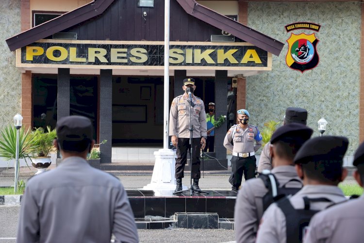 Apel Jam Pimpinan, Kapolres Tekankan Hal Ini Kepada Anggota