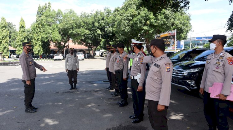 Tim Operasi Aman Nusa II Polres Sikka Kembali Gelar Razia Masker