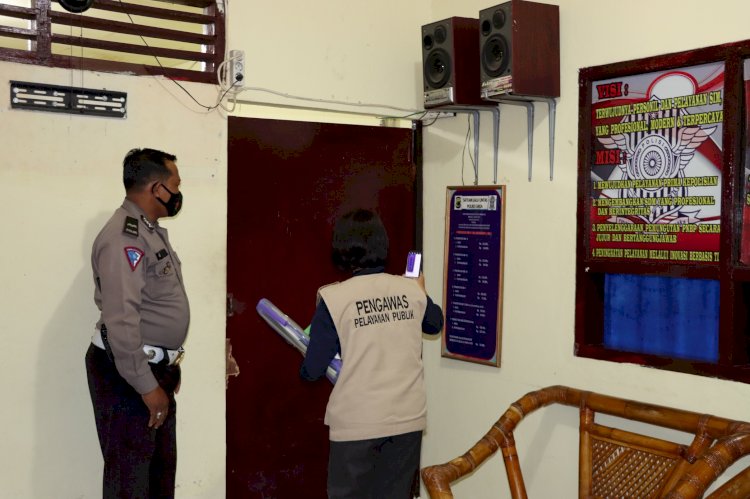 Ombudsman RI NTT Cek Pelayanan Publik di Polres Sikka