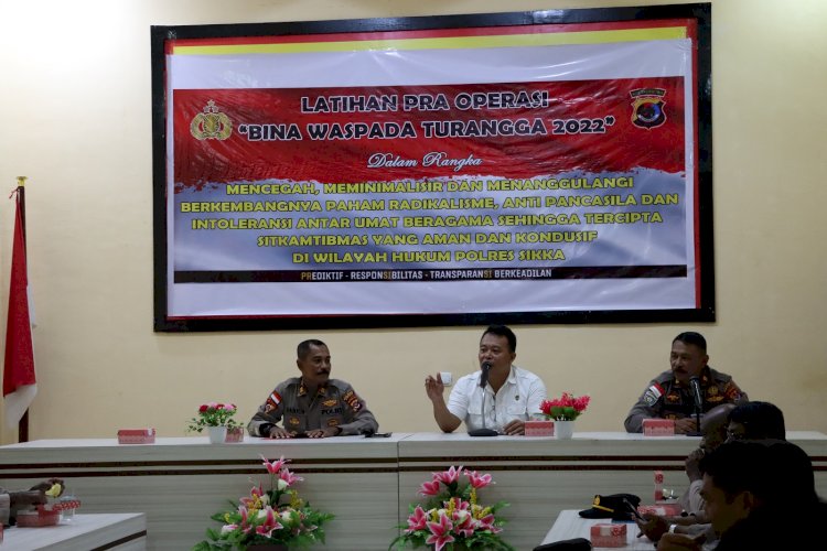 Kabag Ops Pimpin Latpraops Bina Waspada Turangga 2022