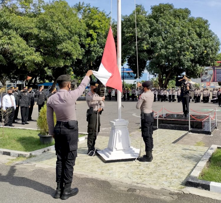 Kapolres Sikka, Pimpin Upacara Sumpah Pemuda