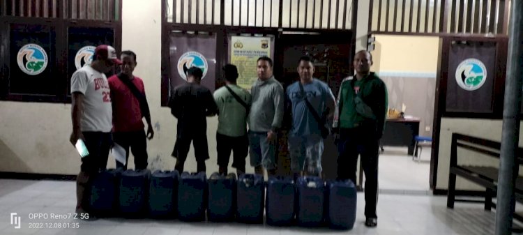 Dibawah Kendali Ka UKL I  Operasi Pekat Turangga 2022 Polres Sikka Kembali Amankan Satu Dum Truk Trans Flores Pengangkut Miras