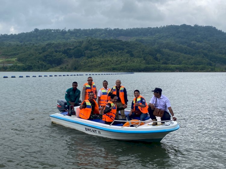 Perubahan Cuaca Ekstrim, Kapolres Tinjaun Obvit Bendungan Napun Gete