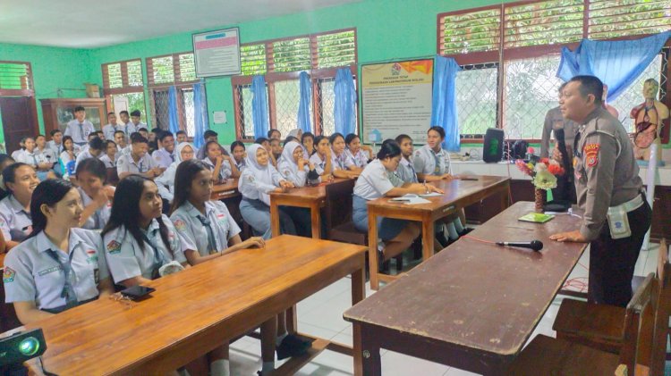 Ops Keselamatan 2023, Sat Lantas Laksanakan Police Goes To School