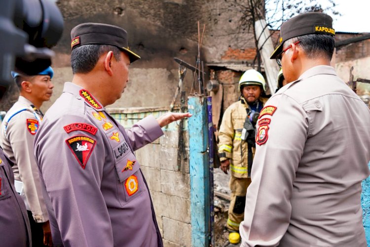 Kapolri Maksimalkan Penanganan Korban Pasca-Kebakaran Depo Pertamina Plumpang