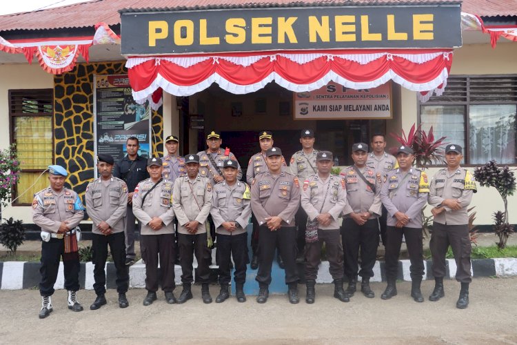Kapolres Sikka Kunjungan Kerja ke Polsek Alok dan Polsek Nelle