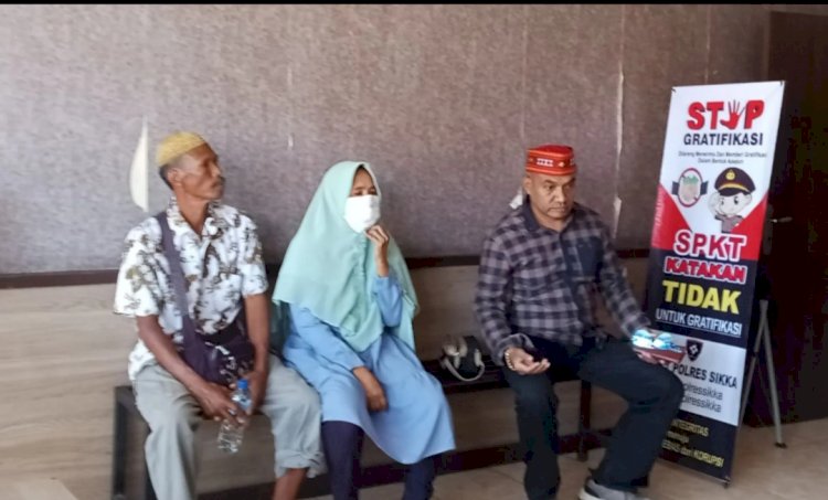 Polres Sikka Menindaklanjuti Pelaporan Dugaan Pelecehan ,Oknum Perwira Polres Sikka Sedang Diperiksa