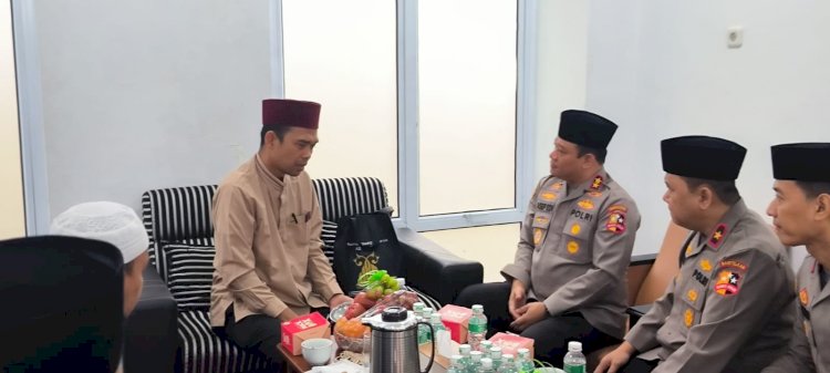 Silaturahmi dengan Kaops NCS Polri, UAS Serukan Masyarakat Jaga Ketertiban Jelang Pemilu