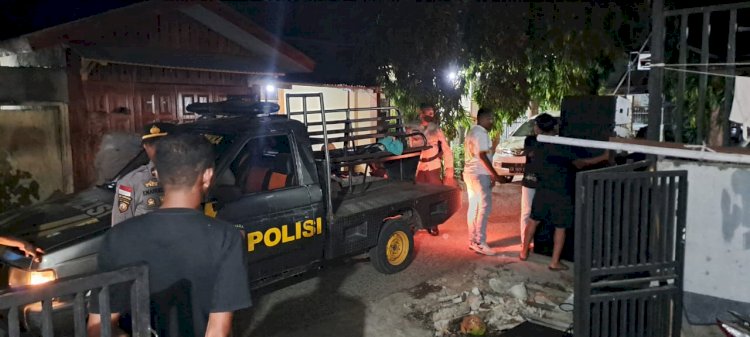 Terima Laporan Melalui Call Center 110, SPKT Polres Sikka Sigap Turun Ke Lokasi