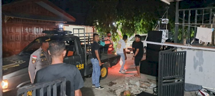 Terima Laporan Melalui Call Center 110, SPKT Polres Sikka Sigap Turun Ke Lokasi