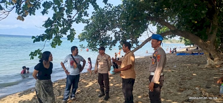 Patroli Pengamanan dan Monitoring Wisata di Kewapante untuk Menjaga Kamtibmas