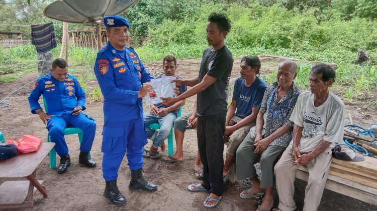 Sosialisasi Hukum Laut: Sat Polairud Akan Dekatkan Diri dengan Nelayan Kolisia B, Sikka