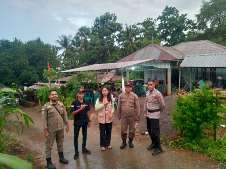 Pengamanan Kampanye Terbatas di dapil Sikka II Berlangsung Aman dan Kondusif.