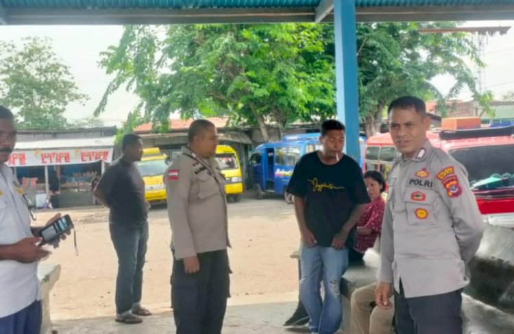 Patroli Cipta Kondisi Oleh Personel Polsek Kewapante Guna Menciptakan Kamtibmas Yang Aman Dan Kondusif Menuju Pemilu 2024