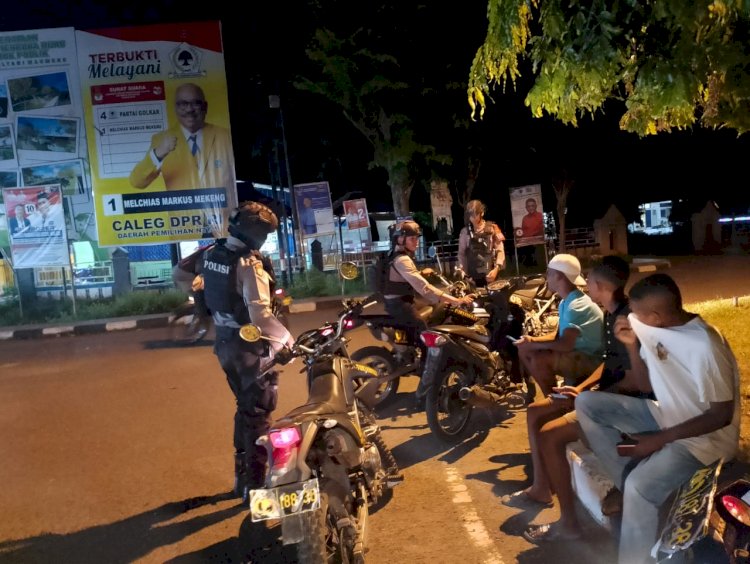 Kegiatan Patroli Perintis Presisi Polres Sikka, Jaga Kondisi Kamtibmas Aman dan Kondusif