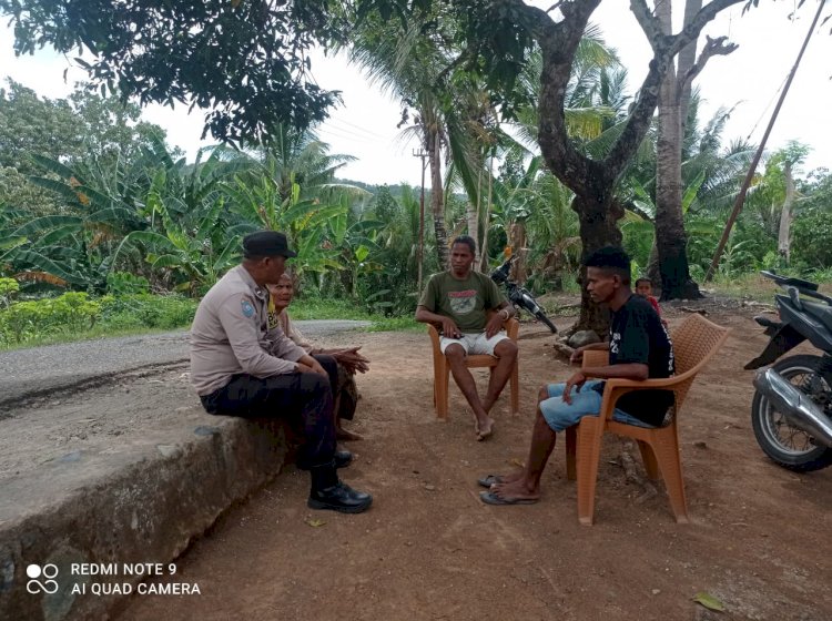 Sambang, Cara Bhabinkamtibmas Untuk Menciptakan Kamtibmas Yang Kondusif