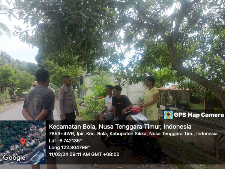 Patroli Rutin Polsek Bola Dalam Menjaga Ketertiban dan Keamanan Masyarakat