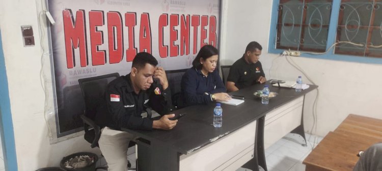 Kegiatan Rakor Penertiban APK dan APS Peserta Pemilu 2024 di Kabupaten Sikka Berlangsung Lancar dan Aman
