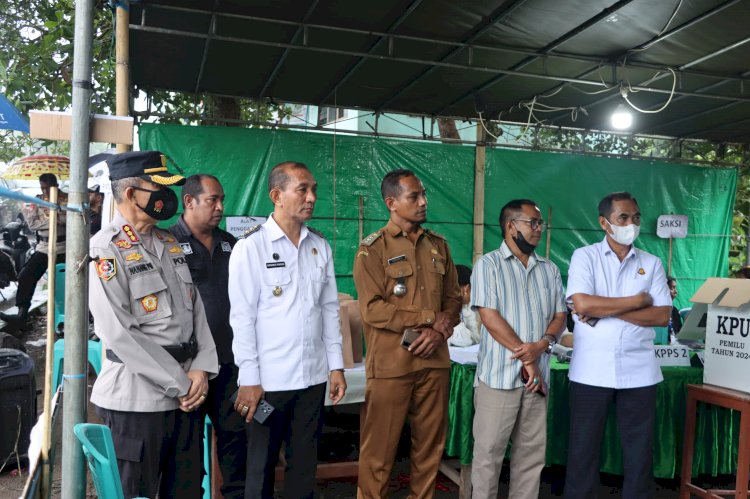 Pemantauan Pemilu di Sikka Dilakukan oleh Pamatwil Kab. Sikka dan Forkopimda