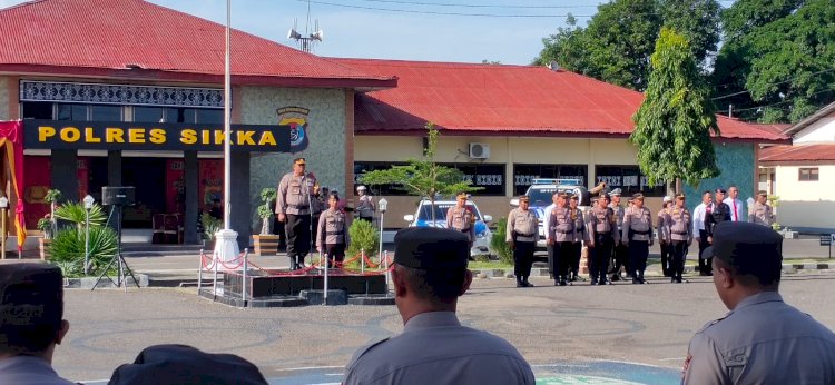 Operasi Keselamatan Turangga 2024: Polres Sikka Tingkatkan Sinergitas dengan Instansi Terkait